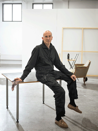 Paul-Habisch, Künstler im Atelier der HBK und fadbk