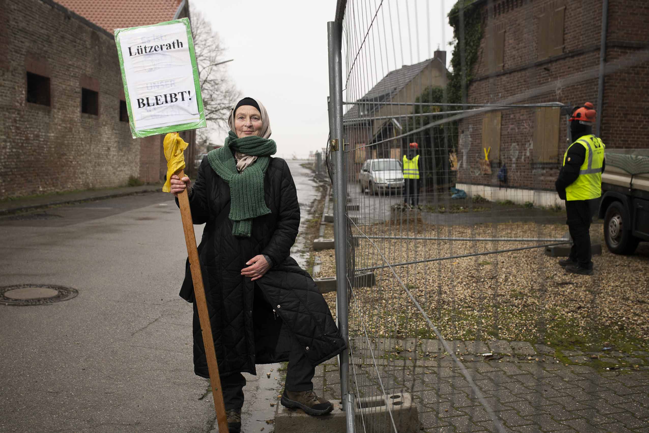 Portrait in Lützerath. Portrait der Klimaaktivist*innen vor Ort